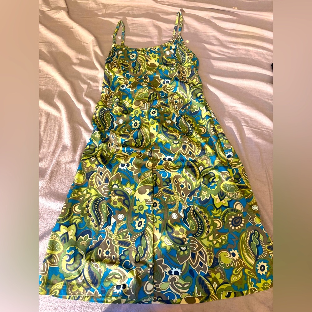multi color dress
